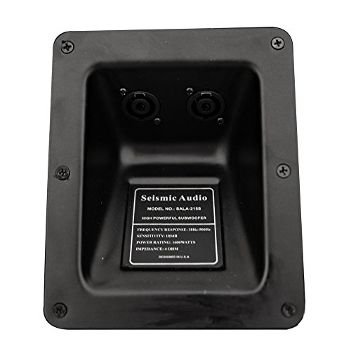 Seismic Audio - SALA-215S - Premium Passive 2x15 Line Array Subwoofer - PA/DJ Band Live Sound