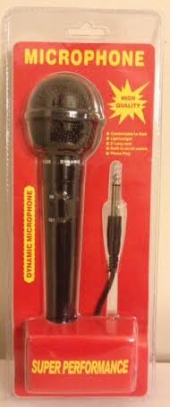 High Quality Lightweight Phono Plug-In Dynamic Microphone