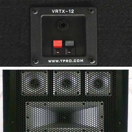 VRTX12 Speakers, Amp, Mixer, Mic and More Technical Pro PA DJ Set New VRTX12SET3