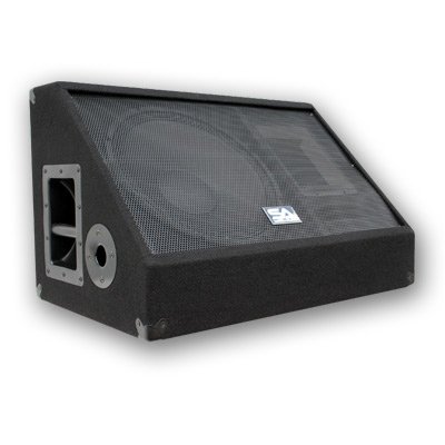 Seismic Audio - Pair of 12" PA DJ SPEAKERS & 12" FLOOR MONITORS with TITANIUM HORNS PRO AUDIO