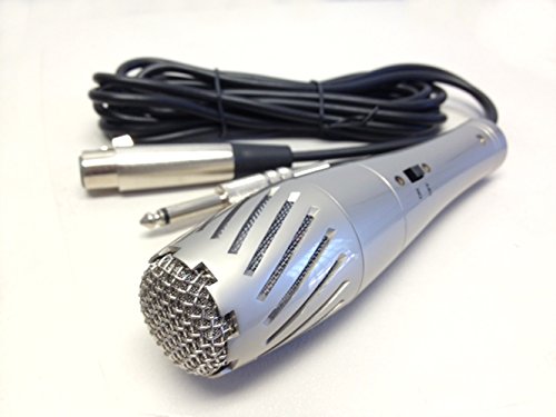 Singing Machine SMM-593 Dynamic Karaoke Microphone with detachable 10.5 ft Cord
