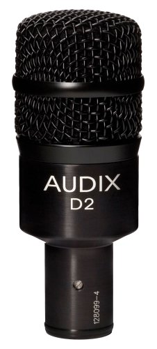 Audix D2 Dynamic Microphone, Hyper-Cardioid