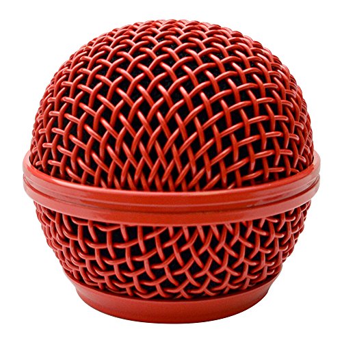 Seismic Audio - SA-M30FourPack-PKG1 - 4 Pack of Dynamic Vocal Microphones with Interchangeable Steel Mesh Grill Heads