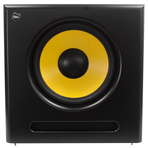 Seismic Audio Spectra-12SUB Active 12-Inch Studio Subwoofer 120 Watts RMS Studio Subwoofer Home Theater