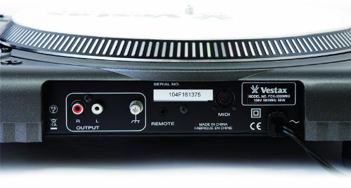 Vestax PDX-3000MKII Professional Turntable With Midi Input and Adjustable Torque