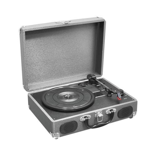 JAYBRAKE Pyle Home Pvtt2ugr Retro Belt-Drive Turntable With Usb-To-Pc Connection (Gray)