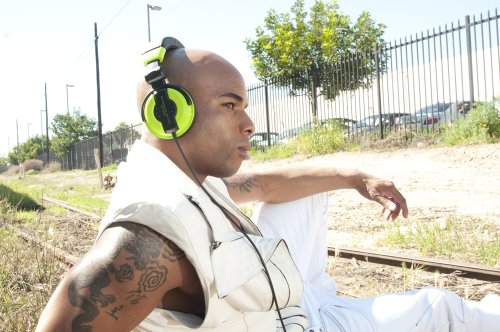 American Audio Hp550 Green Foldable Professional Headphones