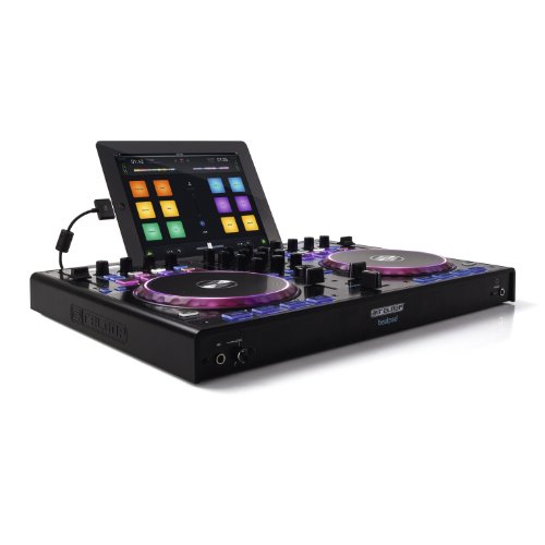 Reloop Beatpad Professional 4-Channel DJ Controller for iPad, Mac and PC (Beatpad)