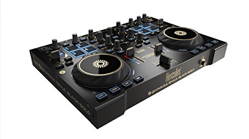 Hercules DJ 4769259 DJ Console RMX 2, Black/Gold