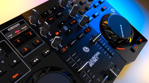 Hercules DJ Control Instinct USB DJ Controller with Audio Outputs