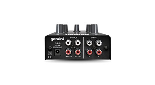 Gemini MM1 2-Channel DJ Mixer