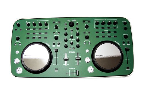 Green Protective Vinyl Overlay Skin made to fit Pioneer DDJ-Ergo Controller
