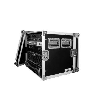 Road Ready RR8UAD 8U Amplifier Deluxe Case with 18-Inch Body Depth