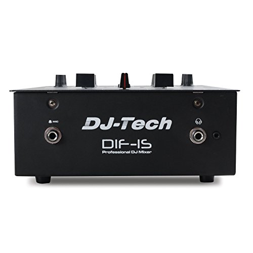 DJ Tech DIF-1S V2 Battle Mixer with Mini Innofader Crossfader
