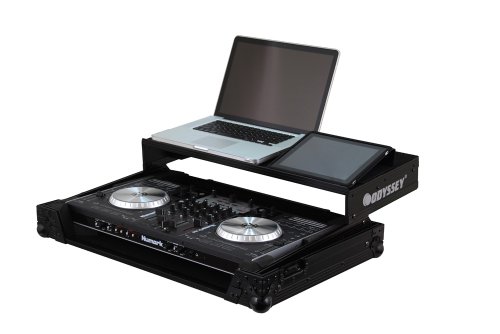 Odyssey FZGSNS6BL Black Label Flight Zone Numark Ns6 Midi Digital DJ Controller Glide Style Case