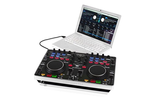 Denon DJ MC2000 Belt DJ Controller with Serato Intro