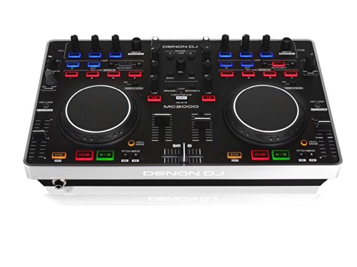 Denon DJ MC2000 Belt DJ Controller with Serato Intro