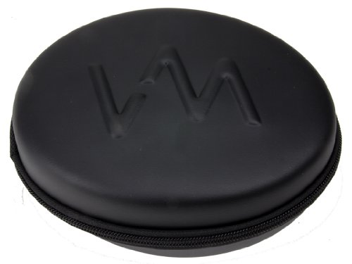 VM Audio Elux On Ear DJ Stereo MP3 iPhone Bass Headphones - Carbon Fiber/Black