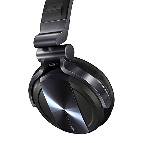 Pioneer HDJ-1500-K Professional DJ Headphones - Black Chrome
