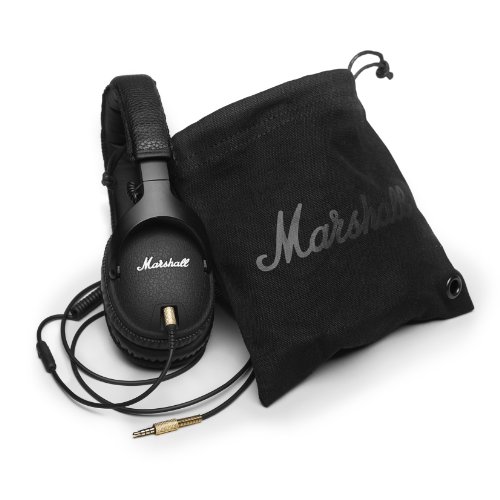 Marshall 04090800 Monitor Over-The-Ear Headphones - Black