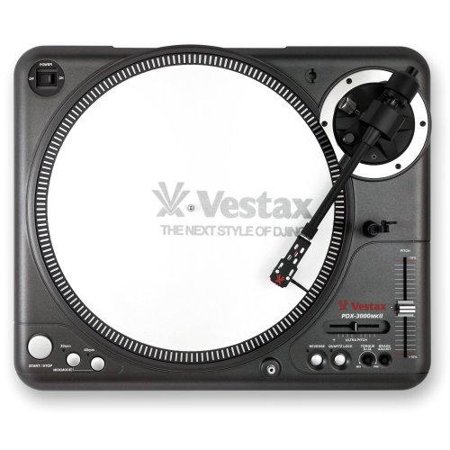 Vestax PDX-3000MKII Professional Turntable With Midi Input and Adjustable Torque