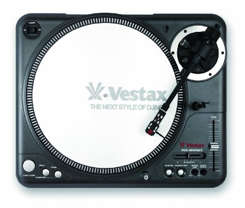 Vestax PDX-3000MKII Professional Turntable With Midi Input and Adjustable Torque