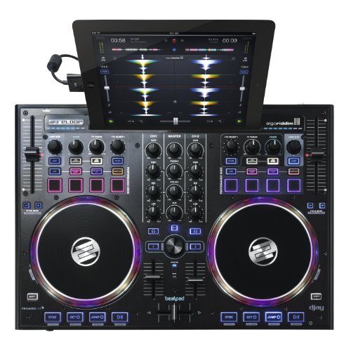 Reloop Beatpad Professional 4-Channel DJ Controller for iPad, Mac and PC (Beatpad)