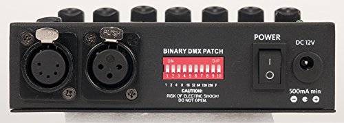 ADJ Products SDC12 Basic Manual 12-Channel DMX Controller Utilizing 6 Faders with Two Bank Button for Complete Control