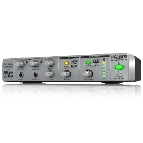 Behringer Minimix Mix800 Ultra-Compact Karaoke Machine with Voice Canceller And Fx