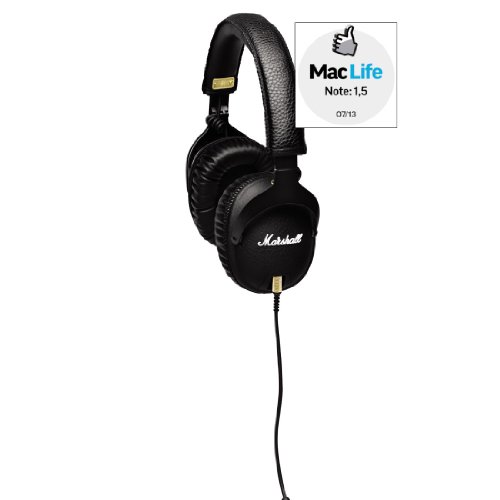 Marshall 04090800 Monitor Over-The-Ear Headphones - Black