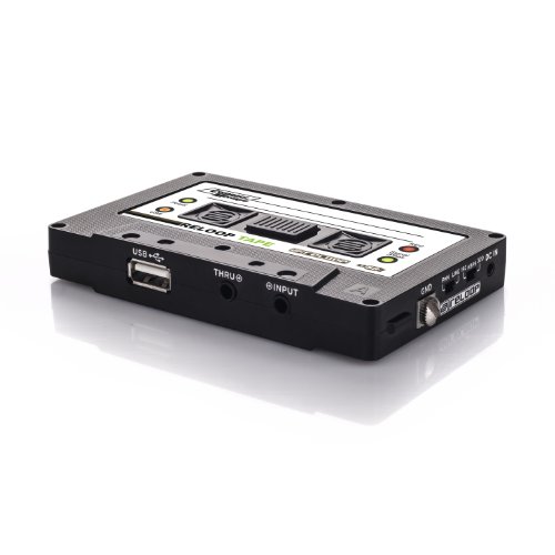 Reloop USB Mixtape Recorder with Retro Cassette Look, Black (TAPE)