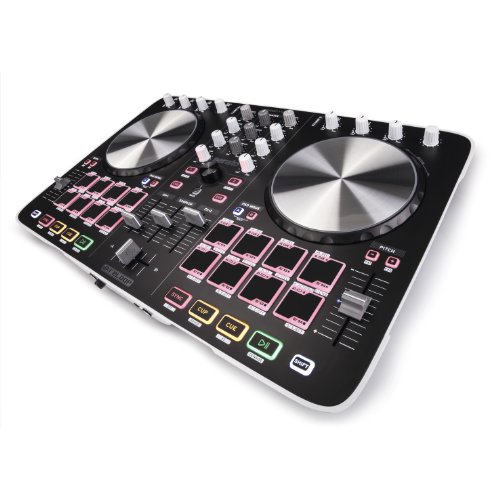 Reloop BEATMIX2 2-Track Pad Controller Bundled with Serato DJ Intro