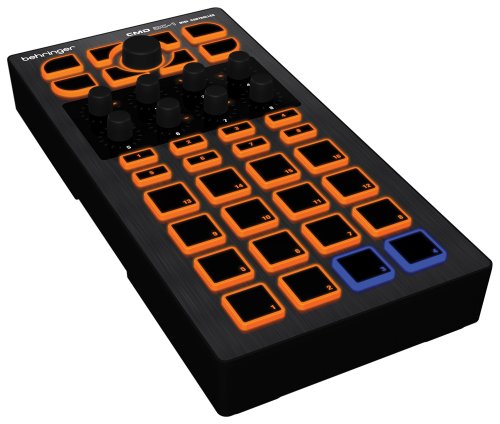 Behringer Cmd Dc1 Pad-Based MIDI Module with Effects and Navigation Control