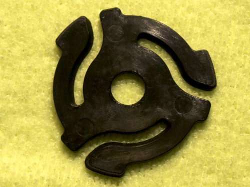 (20 Pack) TWENTY Black Plastic 45 RPM 7 Inch Vinyl Record Adaptor - 7" Inserts