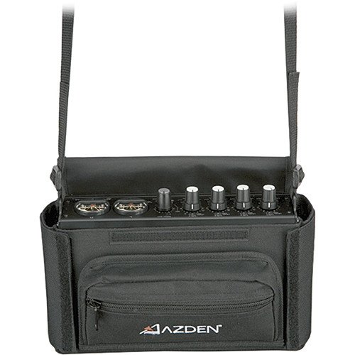 Azden FMX-42 Pro 4-Channel Microphone Field Mixer with 4 XLR Inputs.