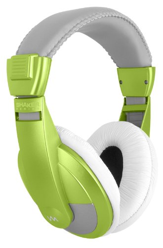 VM Audio SRHP15 Stereo MP3/iPhone iPod Over the Ear DJ Headphones - Neon Green