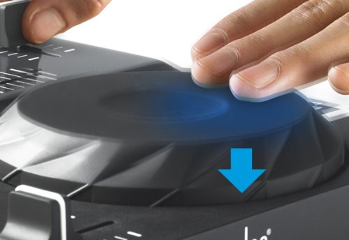 Hercules 4780722 DJ Controller with "Touch" and "Air" Controls