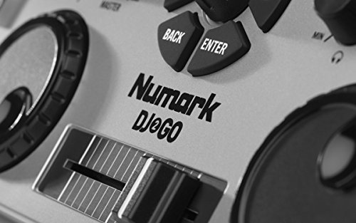 Numark DJ 2 Go Ultra-Portable USB DJ Controller for Mac or PC