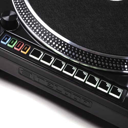 Reloop RP-8000 Advanced Hybrid Torque Turntable with Upper-Torque Direct Drive, Black
