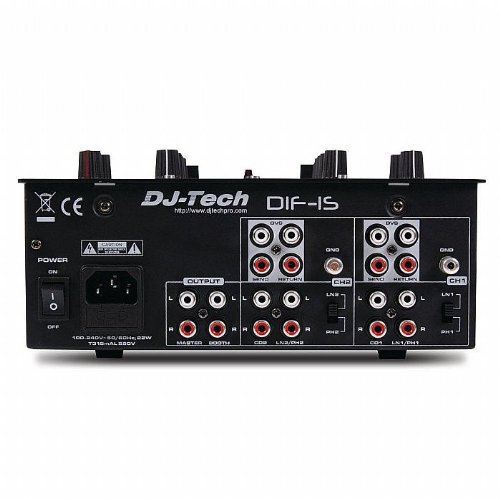 DJTECH DIF1S DJ Scratch Mixer