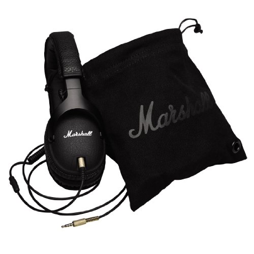 Marshall 04090800 Monitor Over-The-Ear Headphones - Black