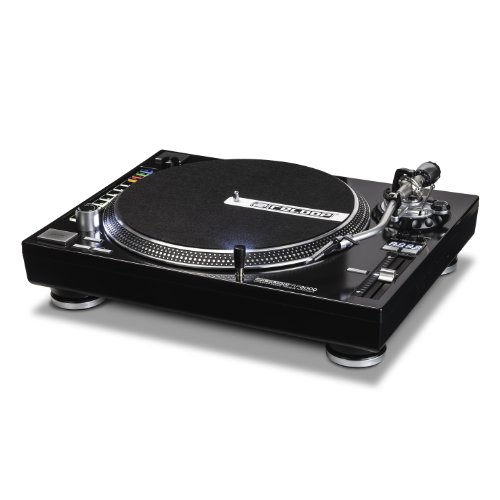 Reloop RP-8000 Advanced Hybrid Torque Turntable with Upper-Torque Direct Drive, Black
