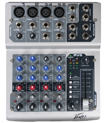 Peavey PV6 USB Mixing Console
