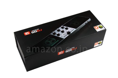 Monster GO DJ Portable Mixer Digital Turntable with LCD Touch Screen