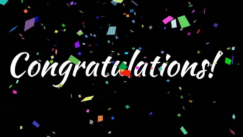 Congratulations with Confetti Video Loop Pro Video Shop
