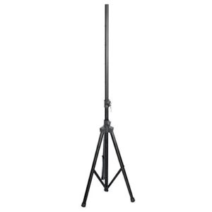 Universal Speaker Tripod Stand Mount - 6' Sound Equipment Holder Height Adjustable Up to 70 Inches For Speakers w/ 35mm Compatible Insert Perfect for Home, On Stage or In Studio Use - PylePro PSTND25