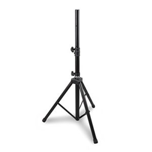 Universal Speaker Stand Mount Holder - Heavy Duty Rubber Capped Tripod w/ Adjustable Height from 59.1" to 82.7" Locking Safety PIN & 35mm Compatible Insert On-Stage or In-Studio Use - Pyle PSTND1 Universal Speaker Stand Mount Holder - Heavy Duty Rubber Capped Tripod w/ Adjustable Height from 59.1" to 82.7" Locking Safety PIN & 35mm Compatible Insert On-Stage or In-Studio Use - Pyle PSTND1